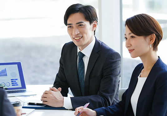 商談後の後押しとなるホームページが欲しい